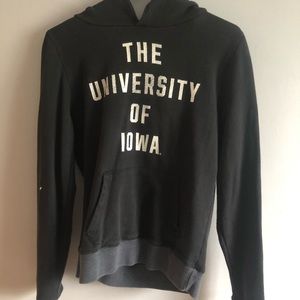 XS University of Iowa PINK sweatshirt!